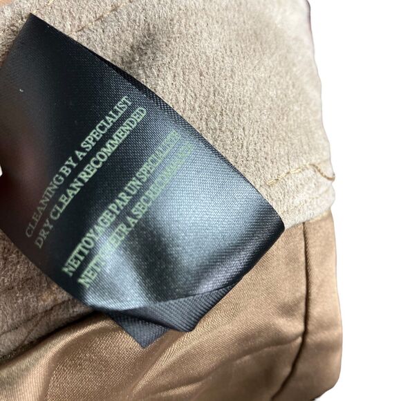 Blank NYC Cargo Suede Tan Shorts 32 Utility High Rise Pockets Fall - Picture 10 of 15